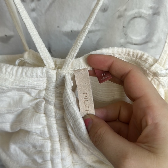 Pilcro Anthropologie rucched tank - Picture 2 of 4